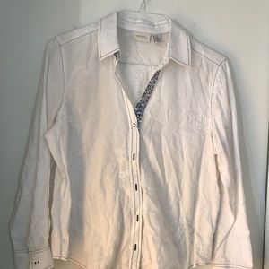 Chico’s blouse with sequins